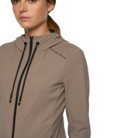 CT Perforated Jersey Insert Hooded Zip Softshell Jacket