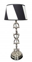 Wohnlampe Snaffle Bit Silver Stripes