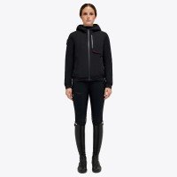 CT Academy Padded Nylon Stretch Hooded Zip Bomber FW23