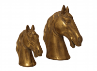 Deko Objekt Golden Horse