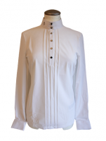 CT Showshirt Stretch Poplin Bib and Micro Perforated L/S-Copy