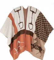 Cashmere Poncho Equi
