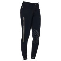 CT Damen Embossed Silicone Stripe Breeches
