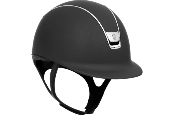 Reithelm Classic 2.0 Shadowmatt, Top Paint, Trim + Blason Black Chrome