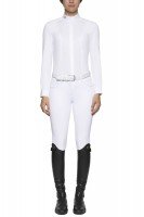 CT Showshirt Stretch Poplin Bib and Micro Perforated L/S