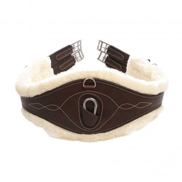 Kentucky Horsewear Gurt Anatomisch Lammfell
