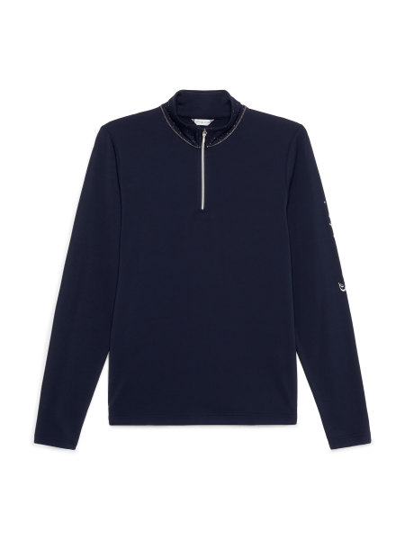 Hilfiger Equestrian Studded Logo Thermo Shirt