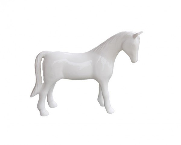 Deko Objekt White Horse