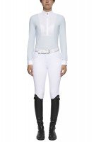 CT Showshirt Perforated Bib and Collar L/S