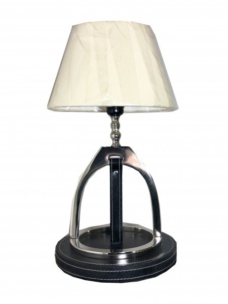 Wohnlampe Stirrup Leather Round