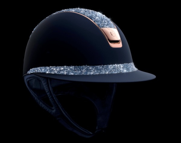Samshield MissShield Navy + Crystal Medley Navy + Roségold Details L