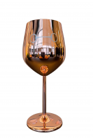 Traumpferd Weinglas Horse Bit Roségold