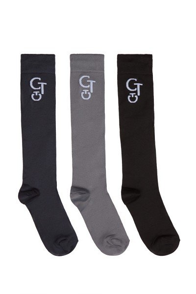 CT Reitsocken 3er Pack Letters & Logo Socks