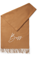 BOSS Equestrian Soft Scarf Logo