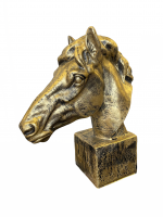 Pferdeskulptur Golden Horse