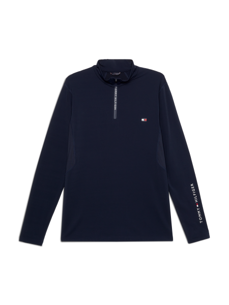 Hilfiger Equestrian Herren Zip Thermo Shirt