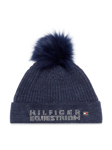 Hilfiger Strickmütze Pom Pom Beanie