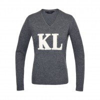 KLnella Damen Strickpullover V-neck