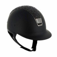 Samshield Reithelm Shadowmatt Crystal Medley Black